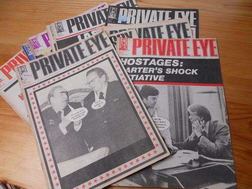 LOT PRIVATE EYE MAGAZINES