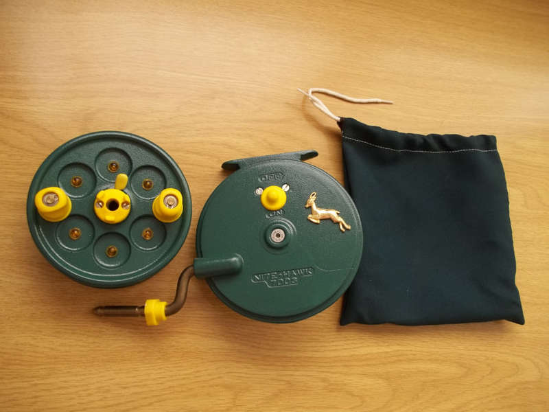 2 x Official Springbok Nite Hawk Fishing Reels (Unused Very Rare Collector's Item)