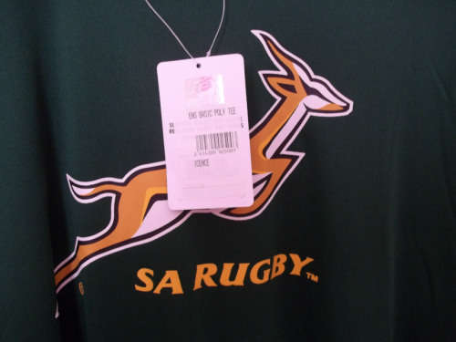 Brand New Official South African Springbok Rugby T-Shirts