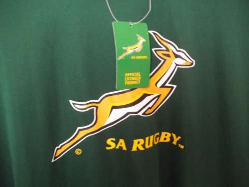Brand New Official South African Springbok Rugby T-Shirts
