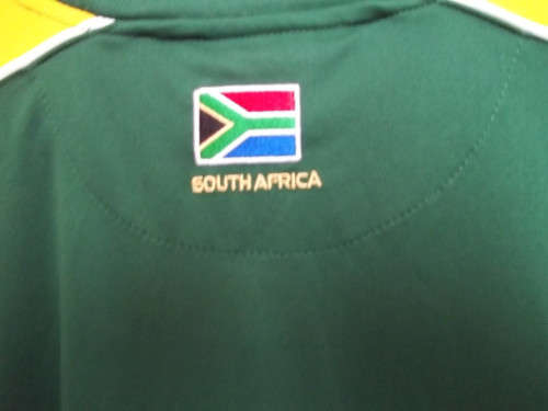 2 x Brand New Official South African Springbok Rugby T-Shirts (Size L)