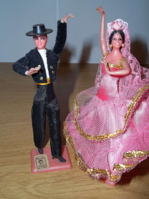 3 x Spanish Dancing Dolls Vintage Collection (Beautiful Condition)