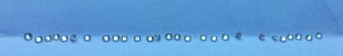 Natural Diamonds - 27 × 1 Point(1.3mm) - Round Brilliant, colour H/I, clarity  VS1 to SI1