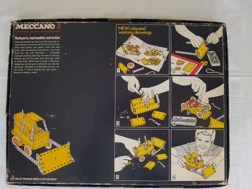 Meccano Vintage Set #3 in Original Box!!!