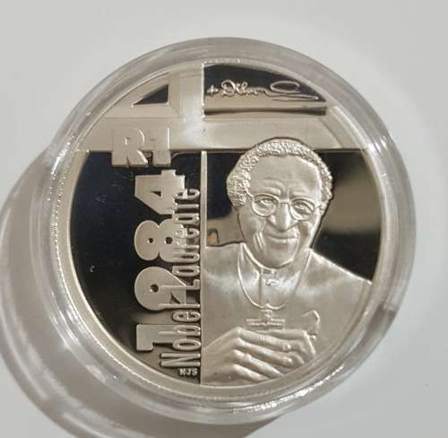 Protea Series - 2006 Silver R1 PROOF - Desmond Tutu - Mintage - 1375 High Value!!!