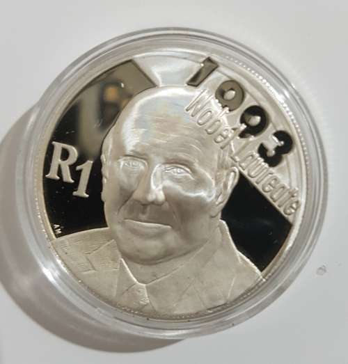 Protea Series - 2007 Silver R1 PROOF - FW De Klerk - Mintage - 2507 High Value!!!