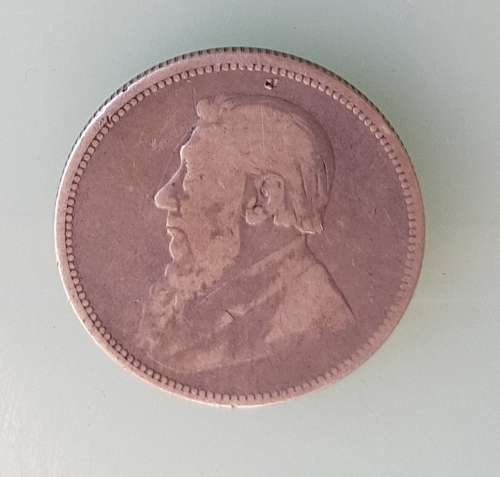 ZAR 1892  2 shillings - Nice condition