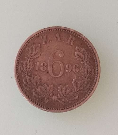 ZAR 1996 6 pence
