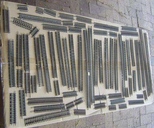 Atlas & Peco HO Scale Nickel SilverTrack x 65
