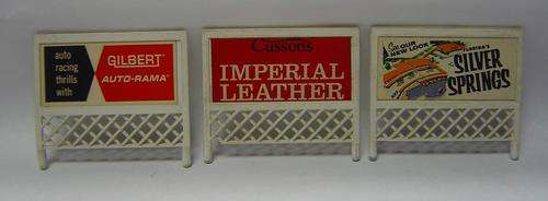 HO Scale Accessories -  Billboard Signs x 3