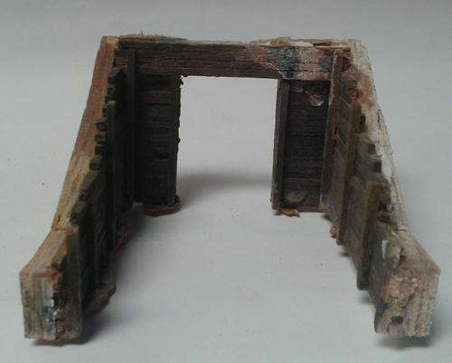 N Scale Building  - Mine Portal