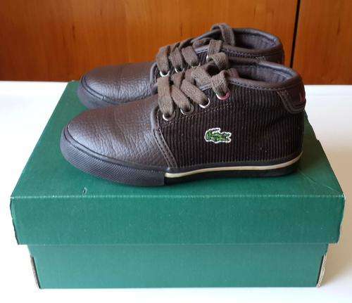 LeCoste - Brown Leather/Cord Boot - Size - Toddler UK 5 1/2