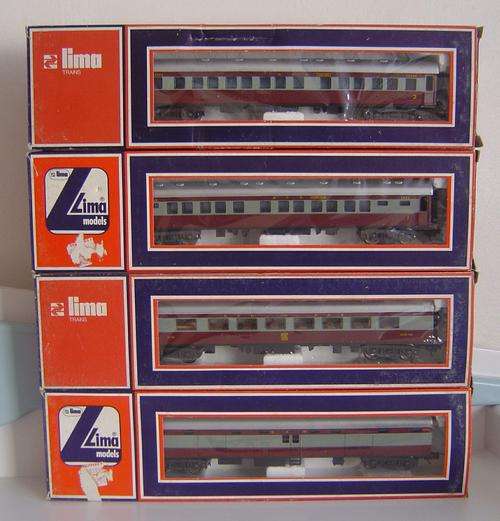 LIMA HO Scale - SAR/SAS TransKaroo Coach Set - 1st Class, 2nd Class, Diner & Baggage Car