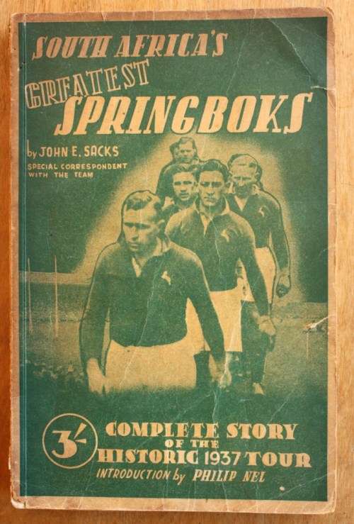 South Africa's Greatest Springboks (1937 rugby tour to NZ and Australia) very rare!