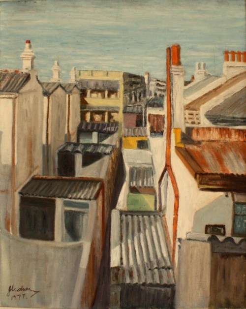 Cape scene oil painting