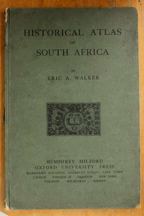 Historical Atlas of South Africa 1922