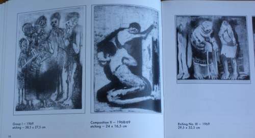 Rorke's Drift printamker Cyprian Shilakoe (Standard Bank guest artist catalogue)