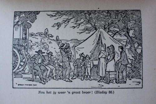"'n Esau Bosveld-drama" with illustrations by JH Pierneef and Erich Mayer
