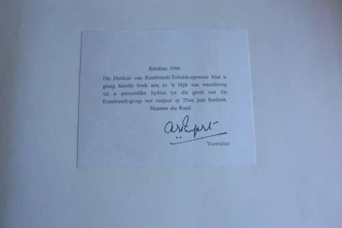SA Kuns/SA art (with book plate signed by Anton Rupert)