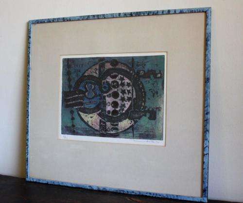 Dirk Meerkotter etching and aquatint