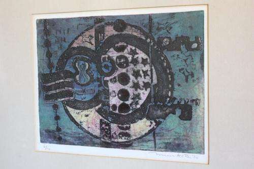 Dirk Meerkotter etching and aquatint