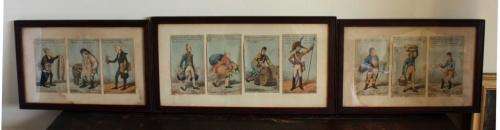19th century lithograph prints "Cries of London"