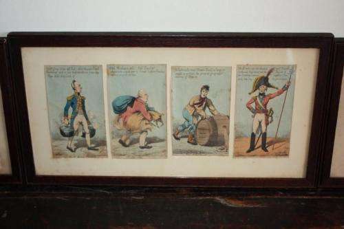 19th century lithograph prints "Cries of London"