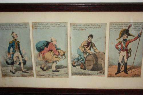 19th century lithograph prints "Cries of London"