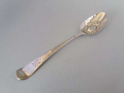 Antique George III berry spoon