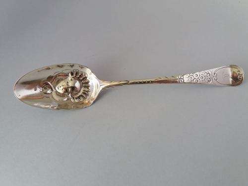 Antique George III berry spoon