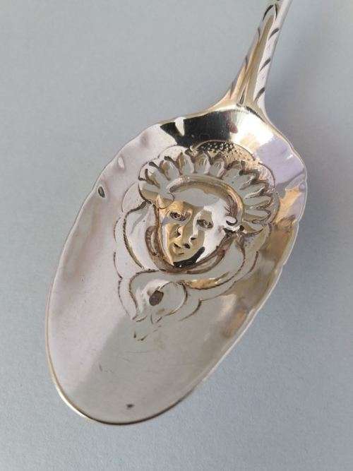 Antique George III berry spoon