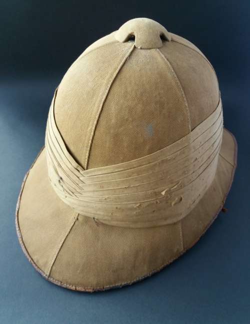 Early 1900's Army Pith Helmet