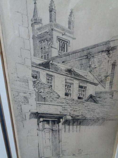 Alfred Hugh Fischer etching