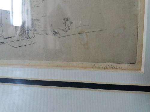 Alfred Hugh Fischer etching