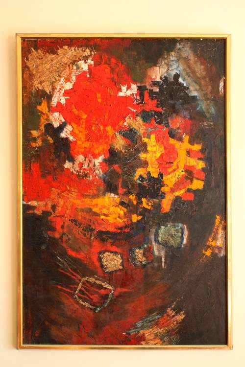 Ian Coetser oil on board 1966