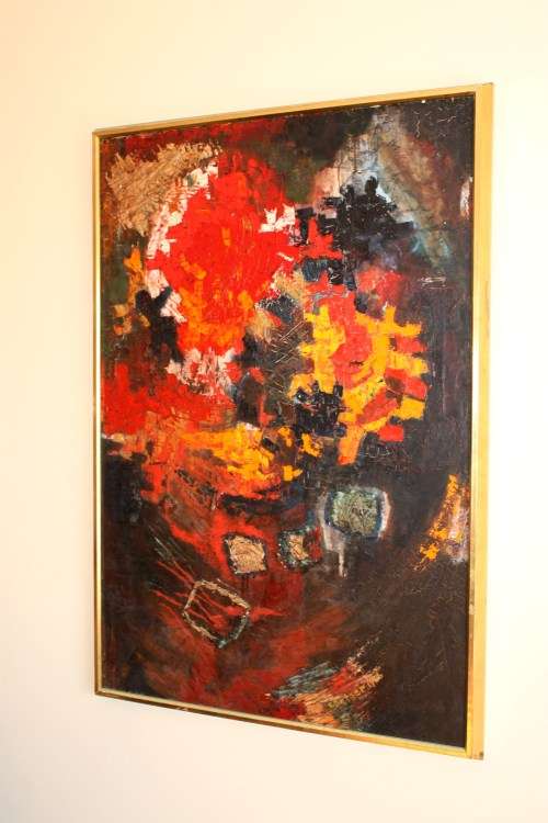 Ian Coetser oil on board 1966