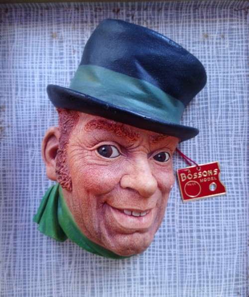 Four Charles Dickens Bosson character heads
