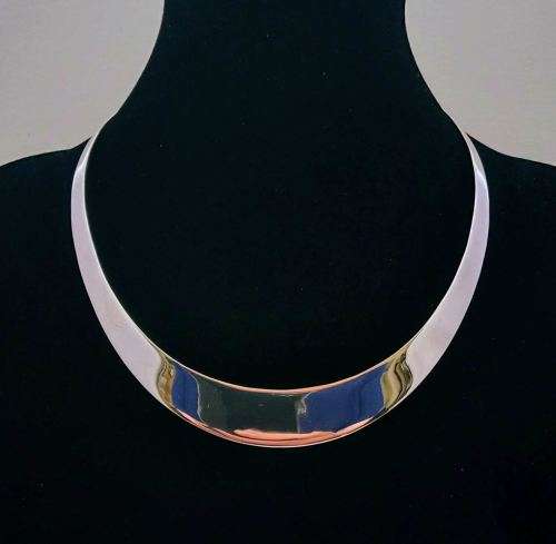 Vintage sterling silver choker