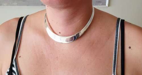 Vintage sterling silver choker