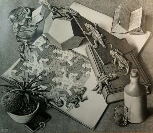 MC Escher - Reptiles