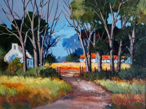 Willie Strydom - Farm scene