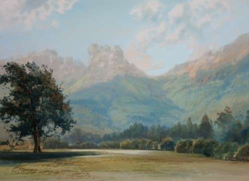 George Trevor watercolour