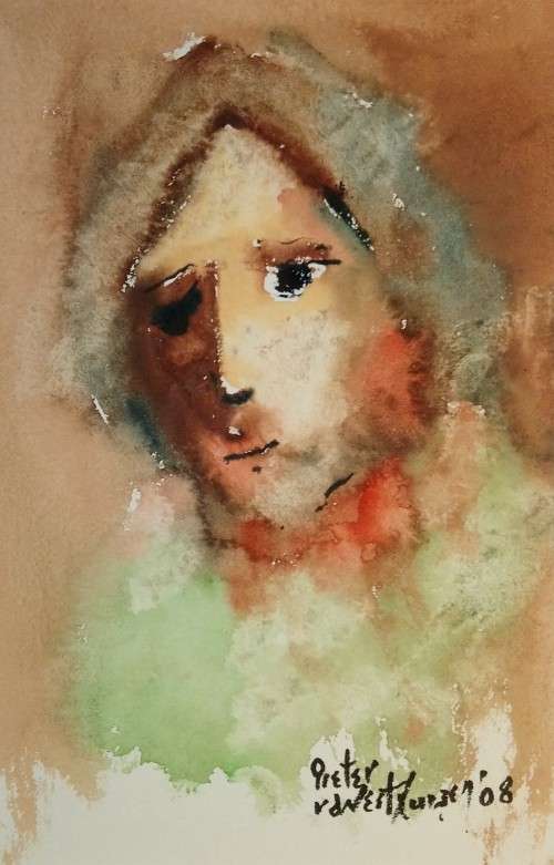 Pieter van der Westhuizen watercolour - Investment piece!