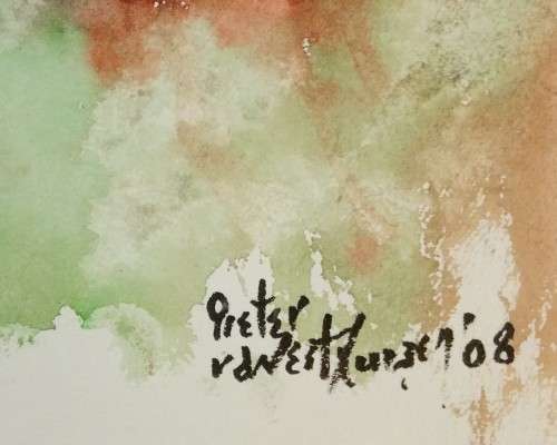 Pieter van der Westhuizen watercolour - Investment piece!