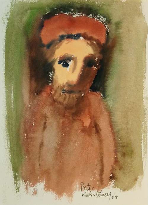 Pieter van der Westhuizen watercolour - Investment piece!