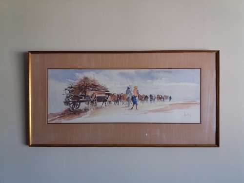 Wallace Hulley watercolour
