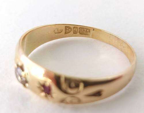 Victorian ruby and diamond ring