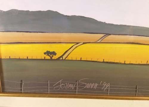 Johan Smith landscape painting
