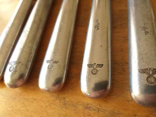 4 Kriegsmarine WWII knives