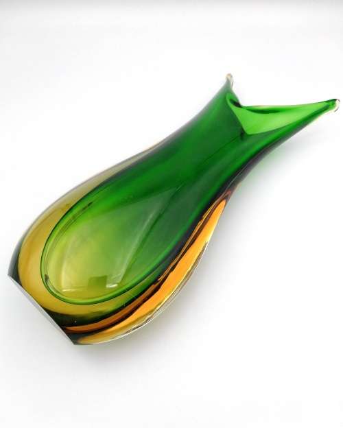 Murano sommerso vase